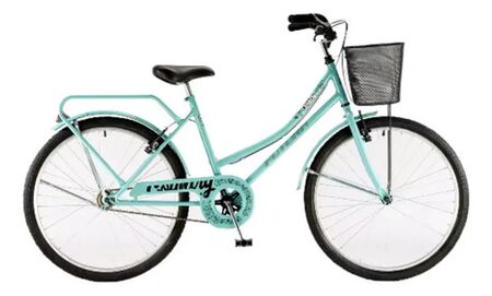 Bicicleta Futura Rod.26 3577 City Cruiser Dama Aguamarina