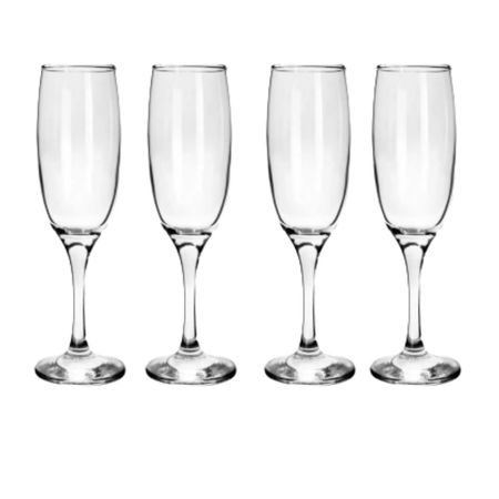Set x 12 Copas Vaso Champagne 210 cc Resistente Pasabahce