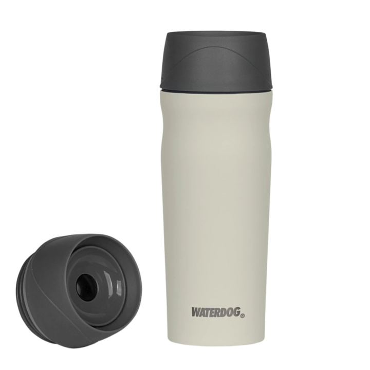 VASO WATERDOG 450CC CON TAPA PLASTICA (C:CENIZA BOSSA450CZ) - Vista 2