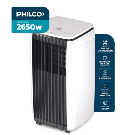 Aire Acondicionado Portatil Philco 2650w Frio Calor Clase A PHP26HC9AN