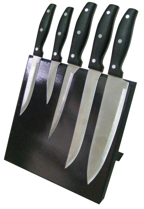 Taco Con 5 Cuchillos Imantado Kn2406 - Vista 1