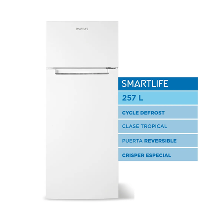 Heladera Smartlife Rfh260wh 257l Blanca