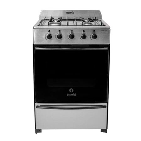 Cocina Escorial Master Classic S2 GL 56Cm Acero A Gas Licuado