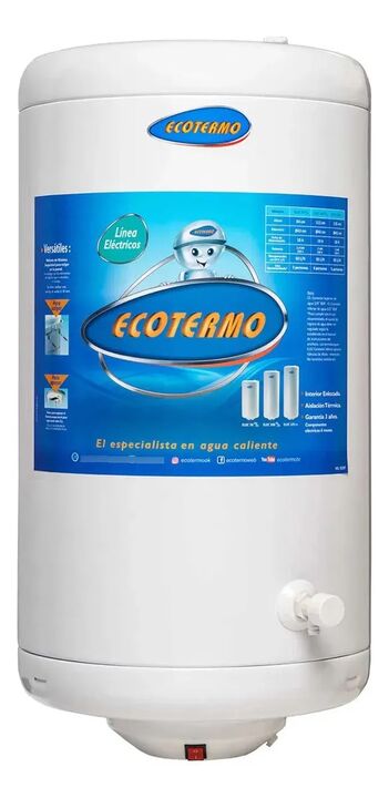 Termotanque Electrico Ecotermo 70 Litros Conexion Inferior - Vista 1