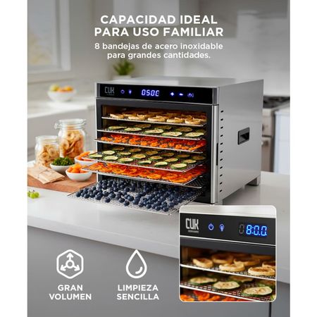 Deshidratador de Alimentos Gadnic 8 Bandejas