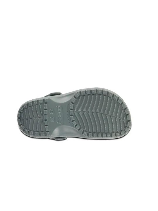 Zuecos Crocs Classic Unisex Moda Gris - Vista 4