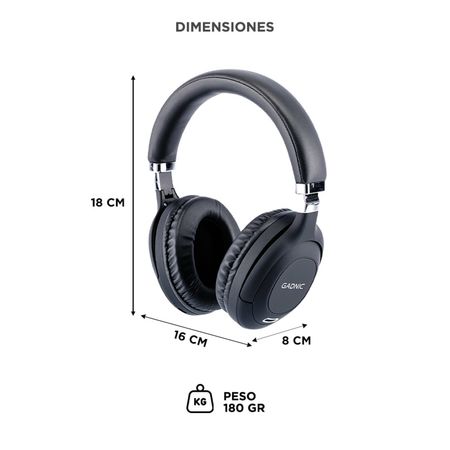 Auriculares Inalámbricos Vincha Gadnic AU73 Sonido Música