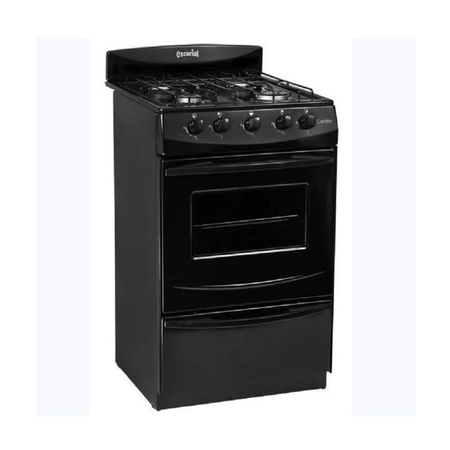 COCINA ESCORIAL CANDOR S2 51 CM (BLACK)