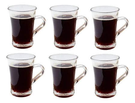 JARRO CAFÉ VIDRIO 160 ML x6 008519