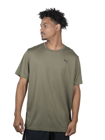 Remera Puma All Train Essentials Hombre Training Verde-TO