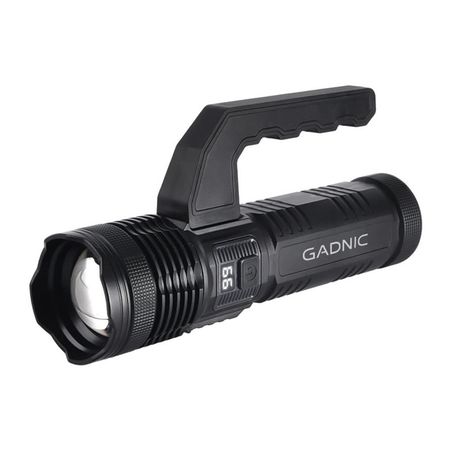 Linterna Multifunción Gadnic 400lm Camping Con Power Bank y Base Desmontable