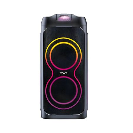 Torre De Sonido Aiwa 16000w 8" Tweeter Pmpo Luces Led  awt280l