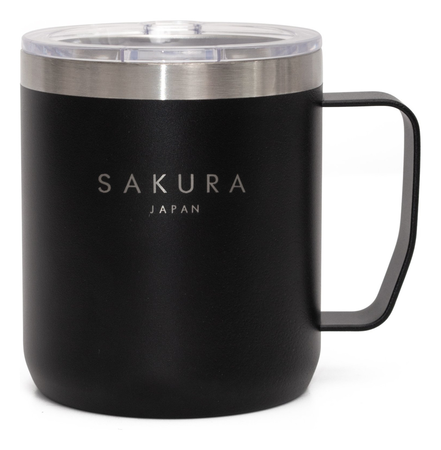 Jarro Mug Taza Termica C/ Tapa Hermetica Sakura Hiker 354 Ml