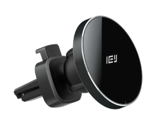 Cargador Inalambrico De Auto Iey Negro