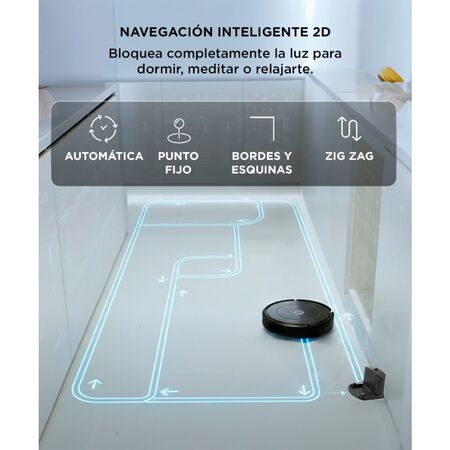 Aspiradora Robot Liectroux C30B Trapeadora 3 Modos 200m2 App Programable 0.6 Lts