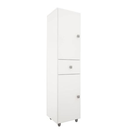 MULTIFUNCION ECO C/PATAS ORLANDI BL 735 PREMIUM - BLANCO, 2 PUERTAS, 1 CAJON, 2 ESTANTES