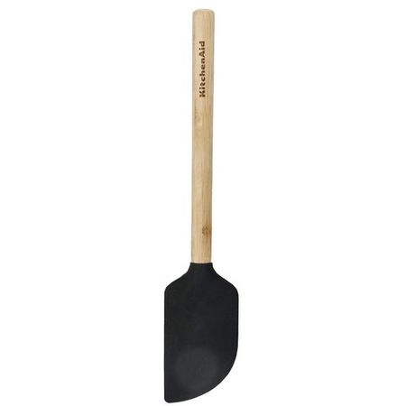 Espatula Rascadora Silicona KitchenAid Negro