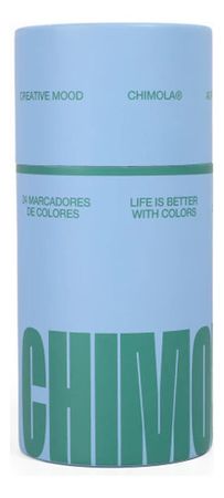 Chimola Set De Marcadores X36 St60 Light Blue