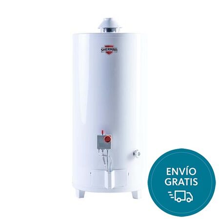 Termotanque 80 L Sherman tpgp080 conex.Superior Multigas