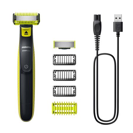 Afeitadora OneBlade Philips Recargable Recorta Modela y Afeita