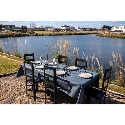 Mantel Rafia Impermeable Color Ceniza - 1.4 m x 3m - Premium Deco