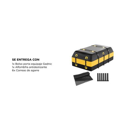 Bolso Porta Equipaje Auto Gadnic Impermeable