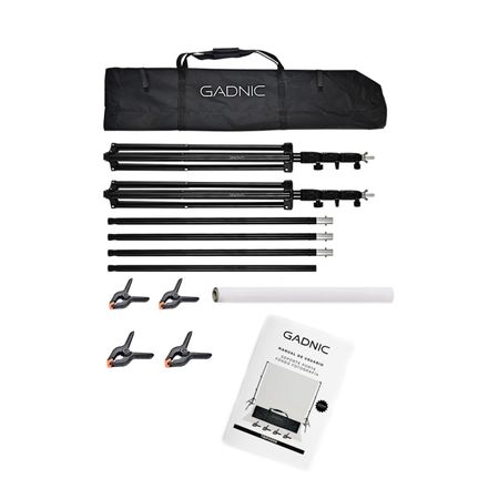 Soporte Porta Fondo Blanco Gadnic Profesional con Infinito