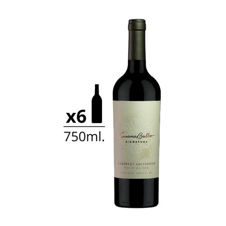 Vino Tinto Susana Balbo Signature Cabernet Sauvignon Caja x 6