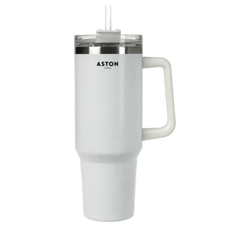 Vaso Térmico Manija Sorbete Aston 1200 ml Acero Inoxidable Doble Capa