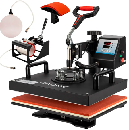 Máquina de Estampado Combinada Gadnic MS5 Multifuncional Diez en Uno