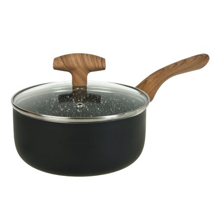 Cacerola Olla 18 cm revestido interior Ceramica Antiadherente Ethno Aston