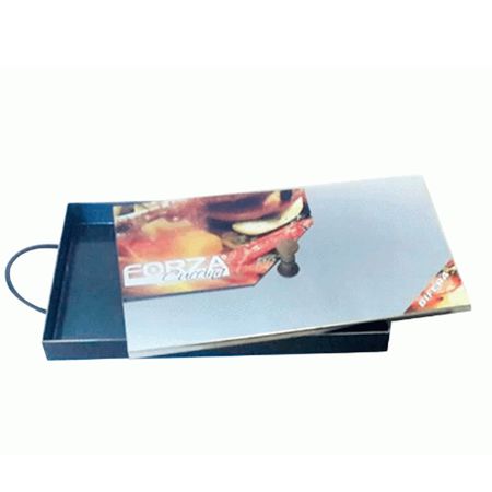 Bifera Grande con Tapa de Acero Inox. Forza