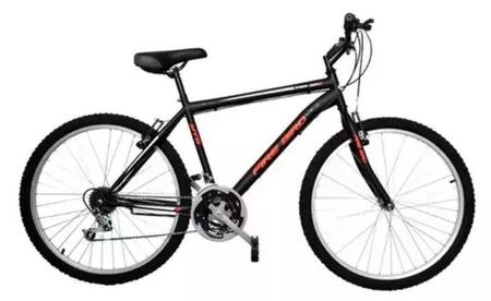 Bicicleta Firebird mtb R24 Negro con Rojo