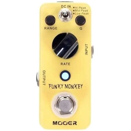 Mooer Funky Monkey. Pedal Auto Wah digital para guitarra. Wah automático con 3 niveles