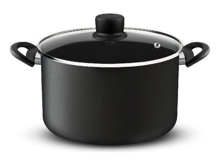 Olla Tefal Attrayant 24cm T-fal Teflon Antiadherente  Negro