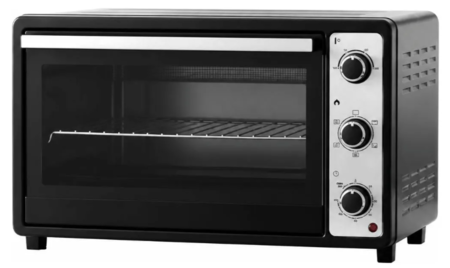 Horno Eléctrico Bgh 55l 2000w Convección Grill Negro