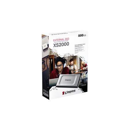 Disco Solido Externo Kingston 500GB XS2000 Kng
