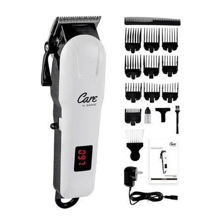 Máquina de Cortar Pelo Gadnic S2000+ Inalámbrica Profesional 10 Peines + Accesorios 