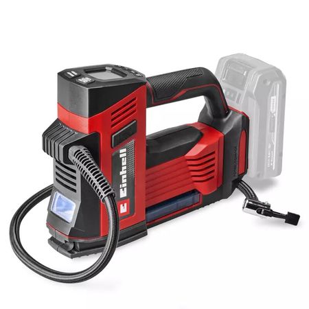 Einhell Compresor de aire inalambrico para vehiculo CE-CC 18/23 D Li-Solo