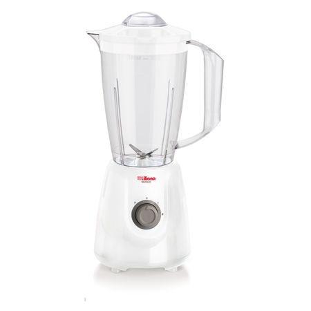 Licuadora Liliana Whitelic 1.5L 500W Jarra Plástica AAL100 Blanca