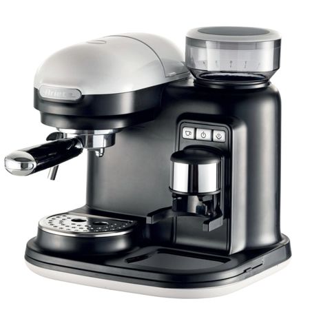 Cafetera Xpress con molinillo Moderna Blanca Ariete PA-CE1318BL-I