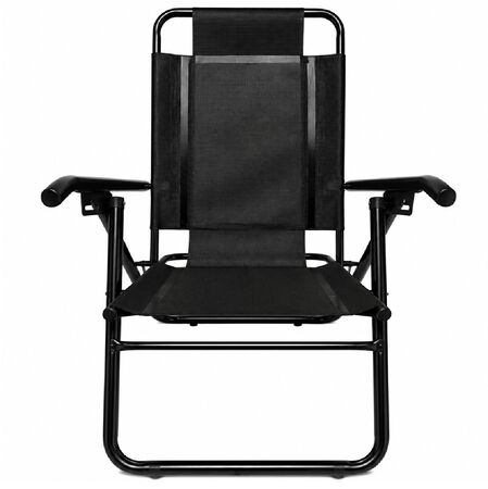 Reposera Sillon Plegable Descansar 5 Posiciones Aluminio 80040
