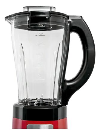 Licuadora De Vaso Atma Smartmix Lv242ap Negra Color Rojo