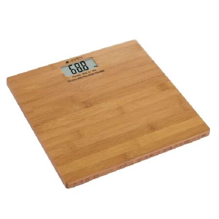 Aspen Balanza Digital De Bano Bamboo Eb   kg
