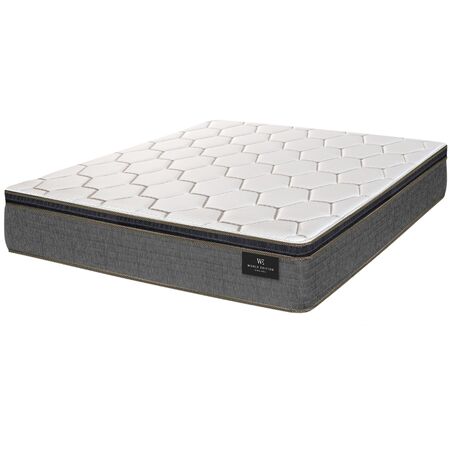 Colchon King Koil Finesse 2 Plazas y Media 140x190x27cm de Resortes LFK con Pillow de Espuma Firme