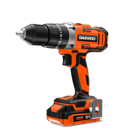 Taladro Percutor Daewoo 20V 13mm DACD1120M