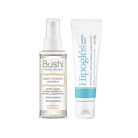 Set Bushi Spray Calmante + Crema Hipoglos Cuidado Diario
