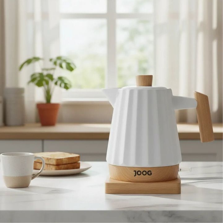 Hervidora Electrica de Ceramica Joog Blanco - Vista 3