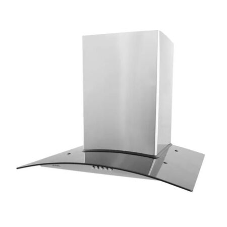 Campana Axel 60 cm Inoxidable Con Vidrio 650 m³/h Luz AX-2000
