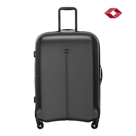 Valija Grande Expandible Verage Houston Ruedas 360 Negro